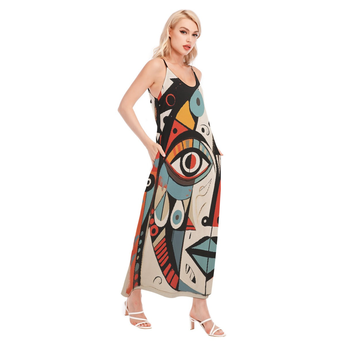 All-Over Print Women's Sling Dress