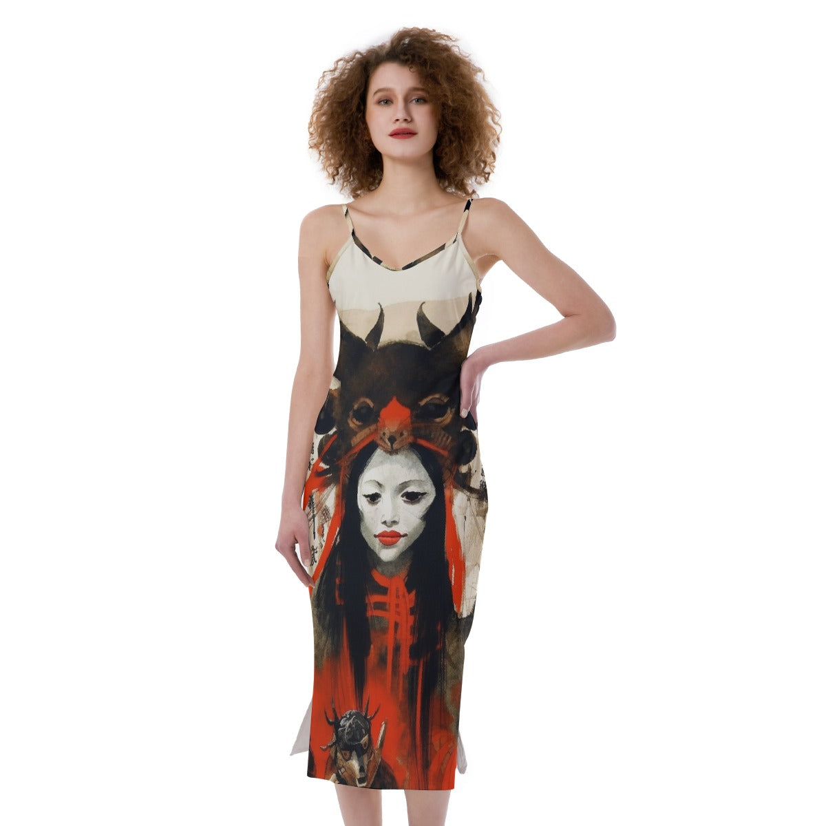 All-Over Print Women's Cami Dress