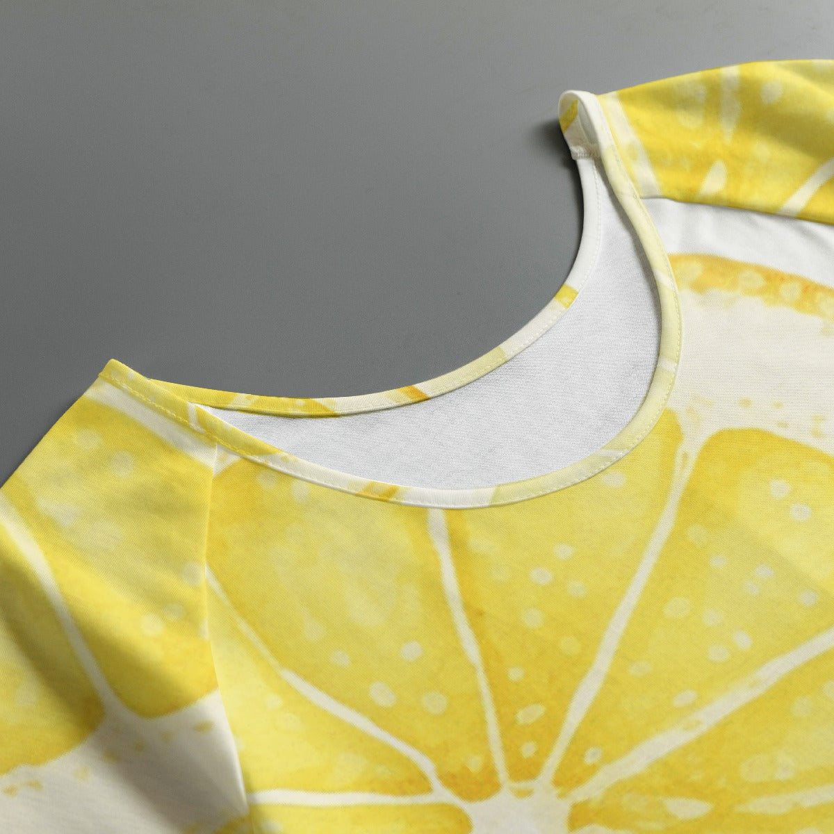 All-Over Print Women's Round Neck T-shirt With Raglan Sleeve