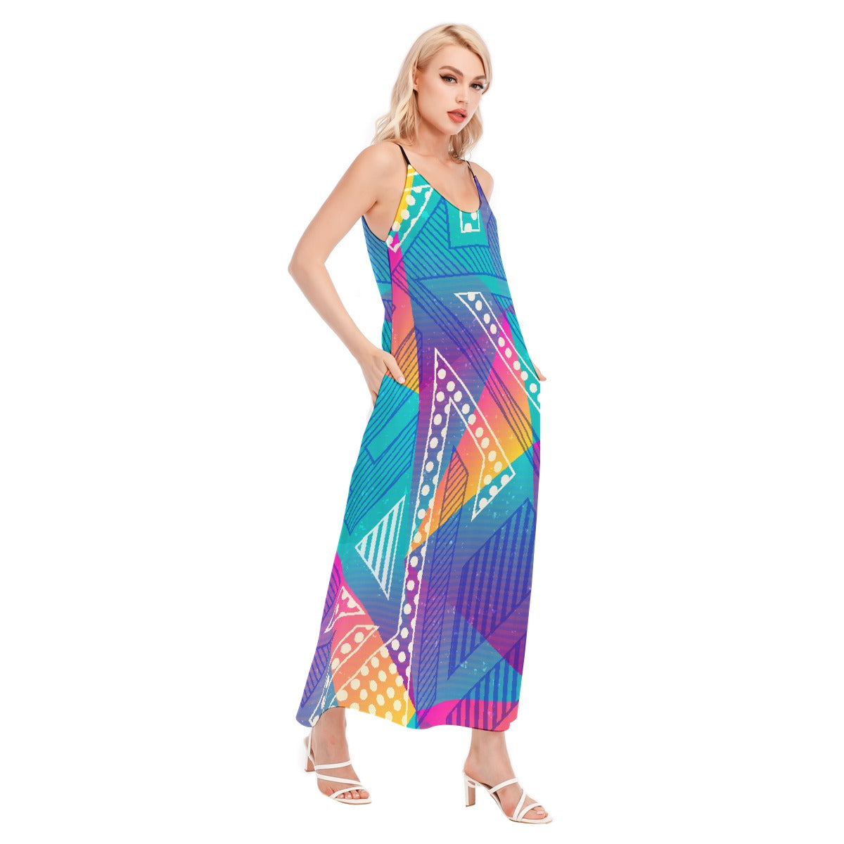 All-Over Print Women's Sling Dress