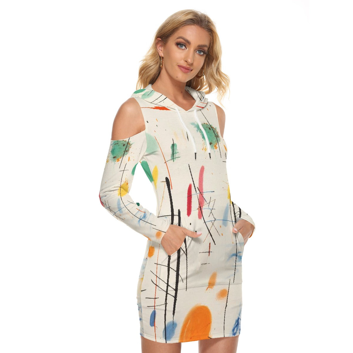 All-Over Print Women's Tight Dress