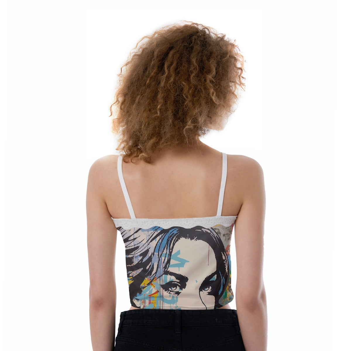 All-Over Print Women's Lace Camisole