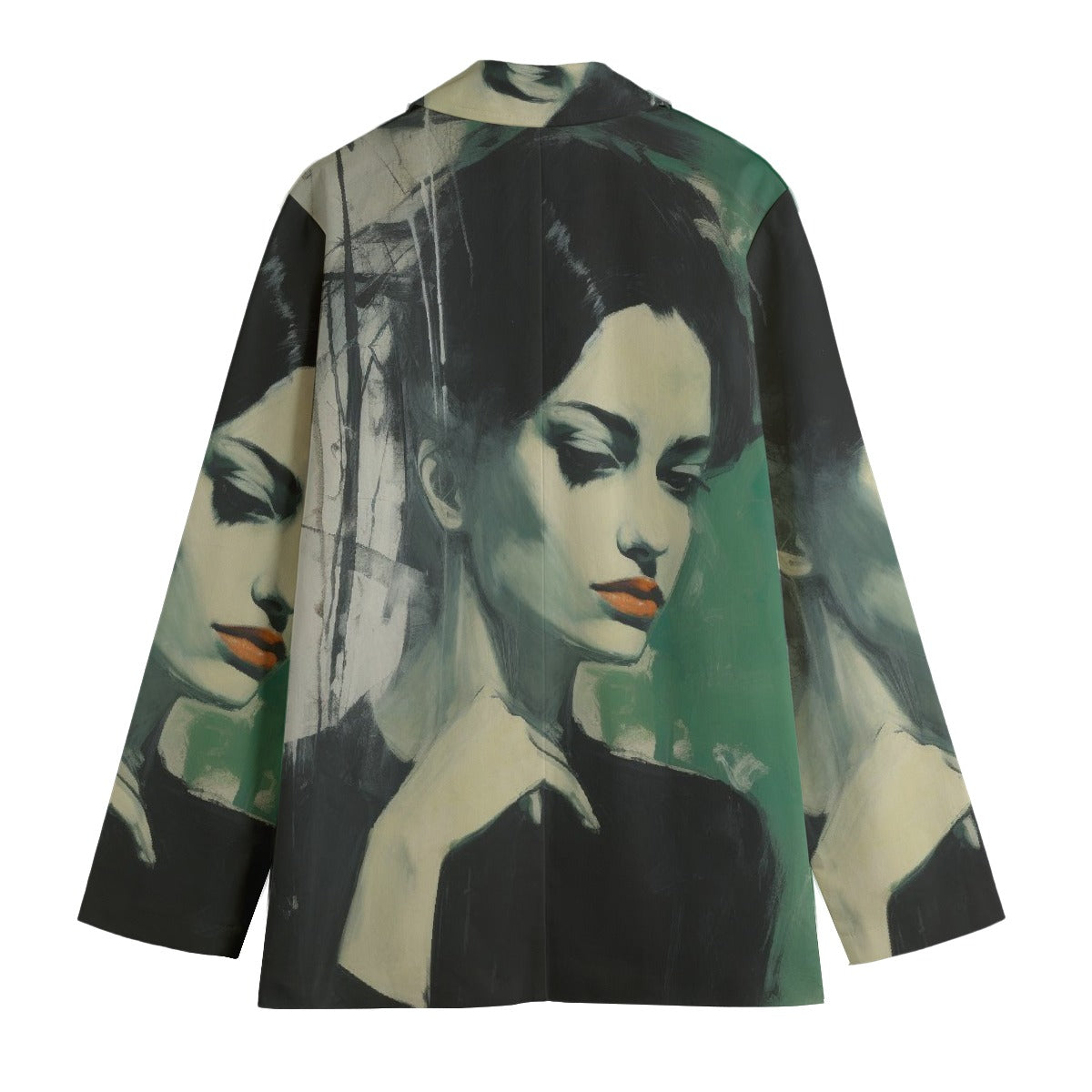 All-Over Print Women's Leisure Blazer