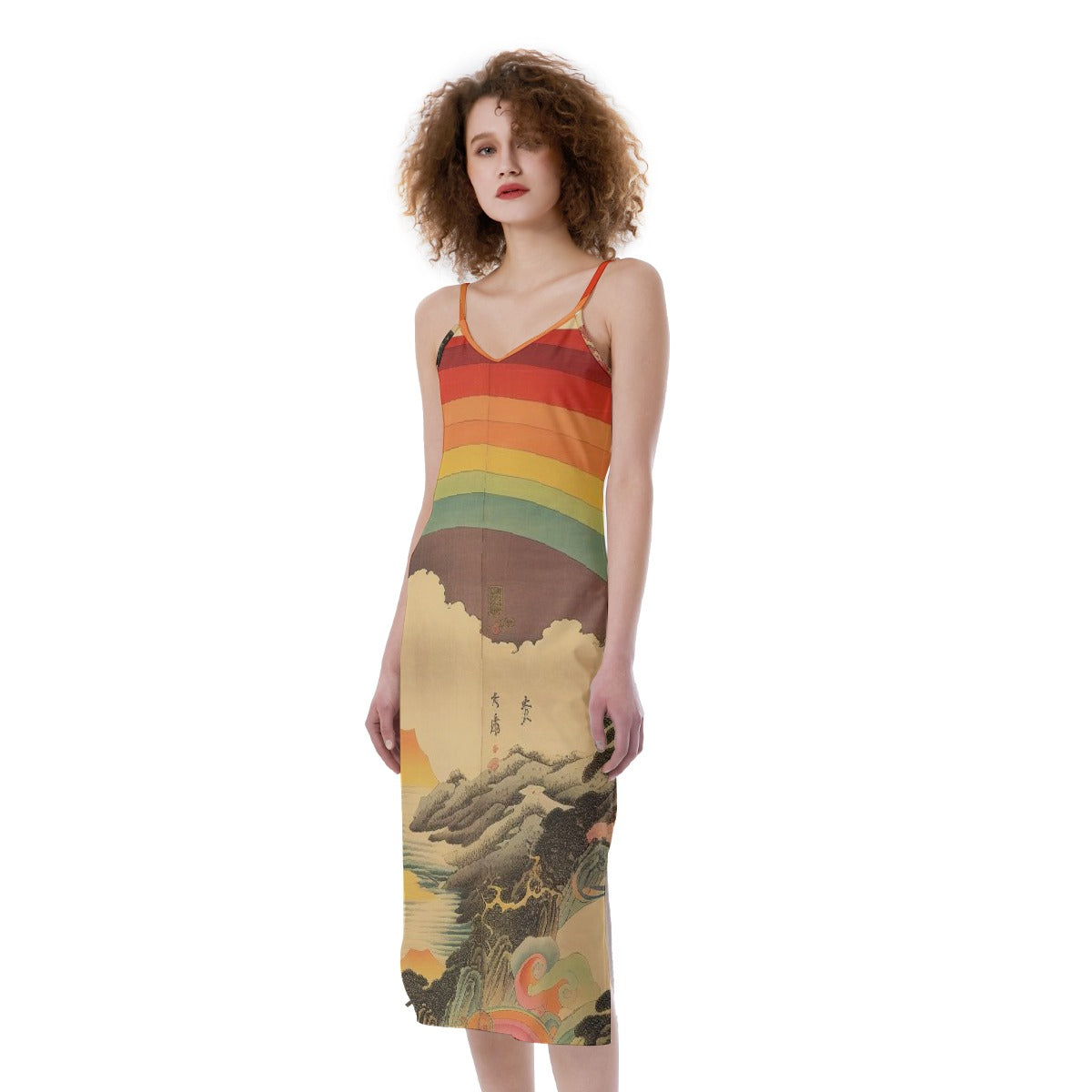 All-Over Print Women's Cami Dress