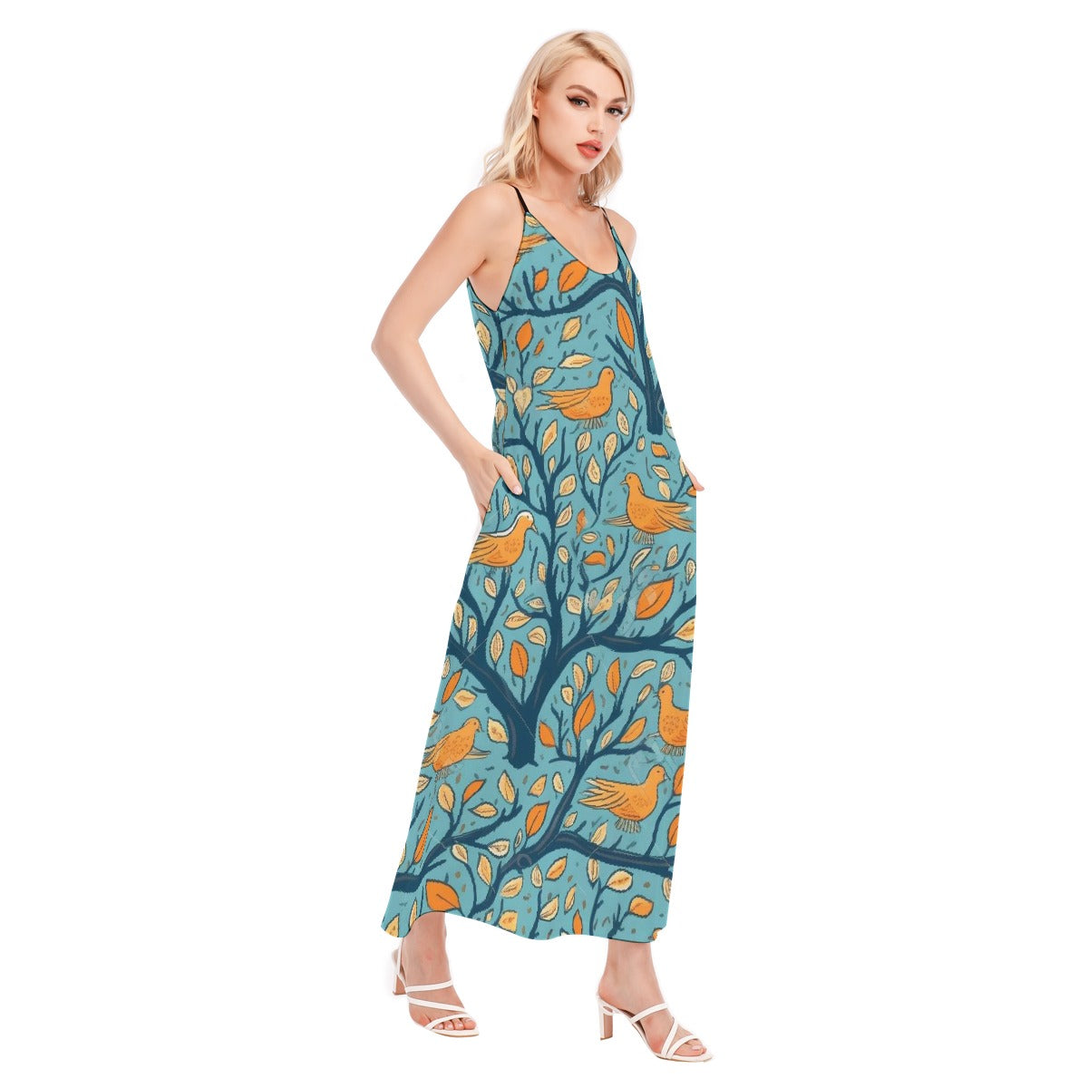 All-Over Print Women's Sling Dress
