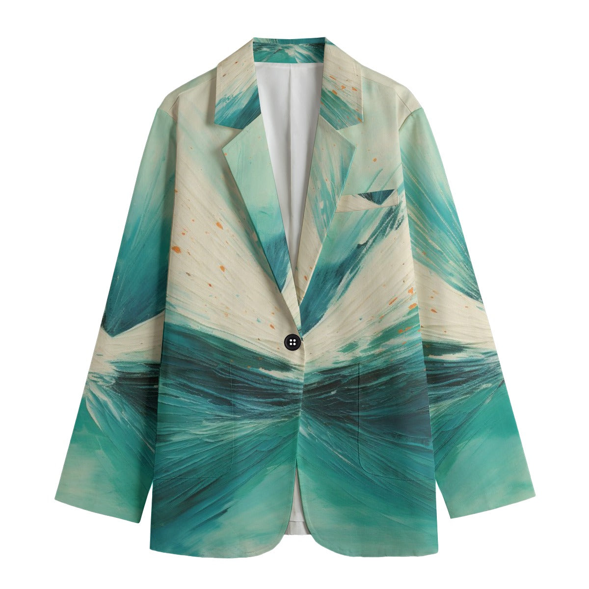 All-Over Print Women's Leisure Blazer