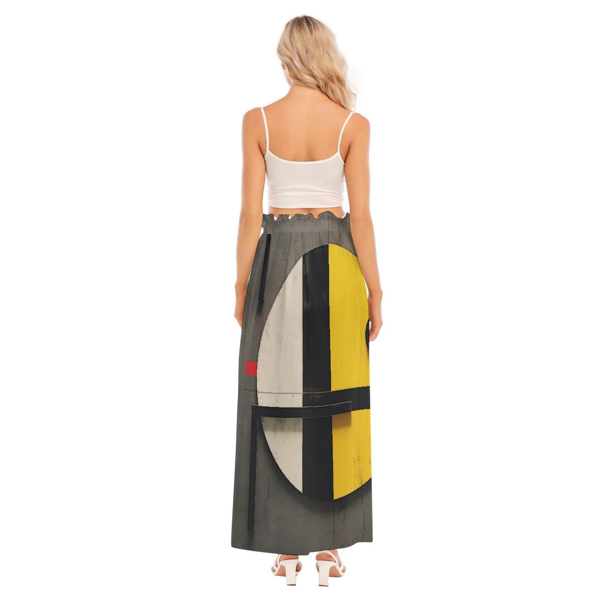 All-Over Print Women's Side Split Skirt