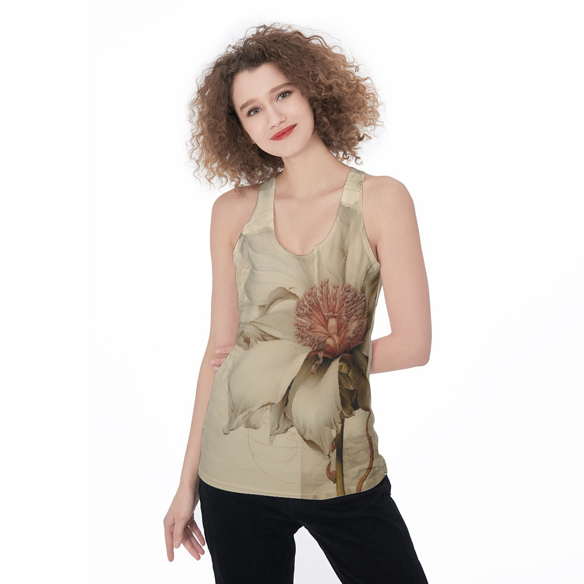 All-Over Print Women's Racerback Tank Top