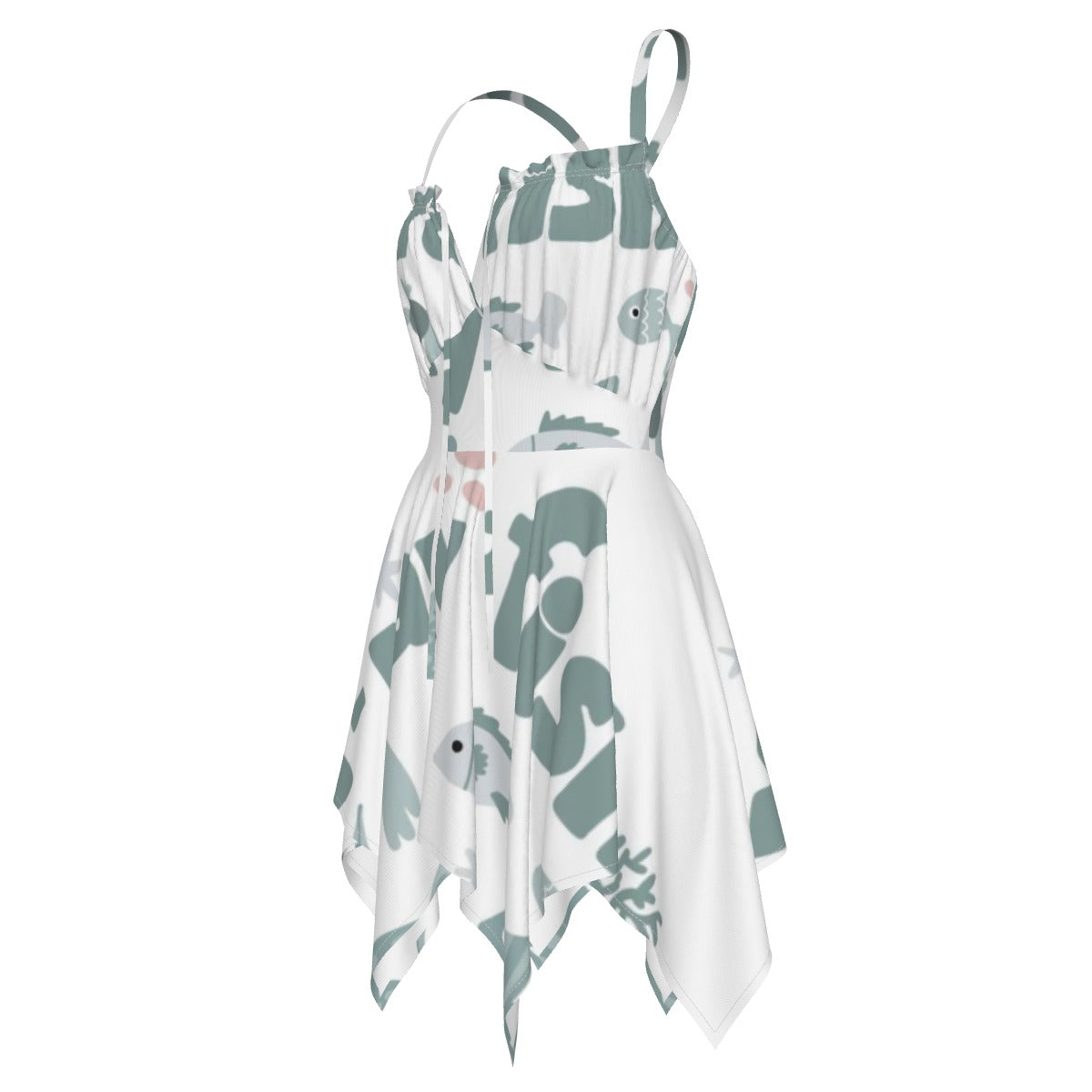 All-Over Print Women's Slip Dress