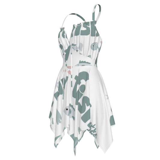 All-Over Print Women's Slip Dress