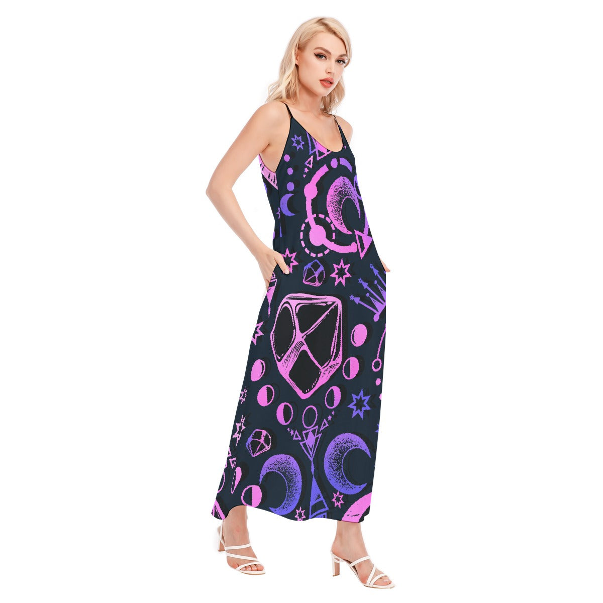 All-Over Print Women's Sling Dress