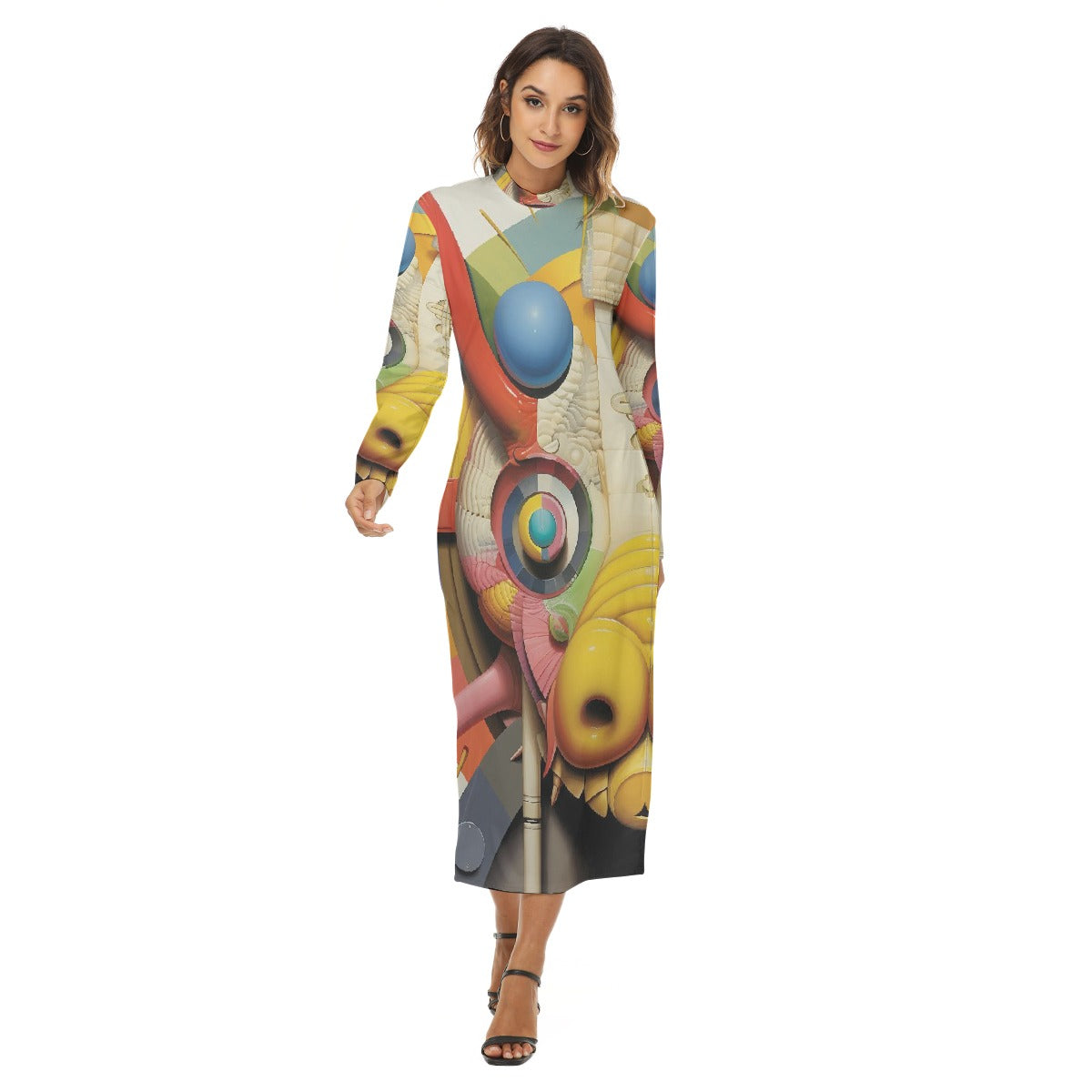 All-Over Print Women's Hip Dress