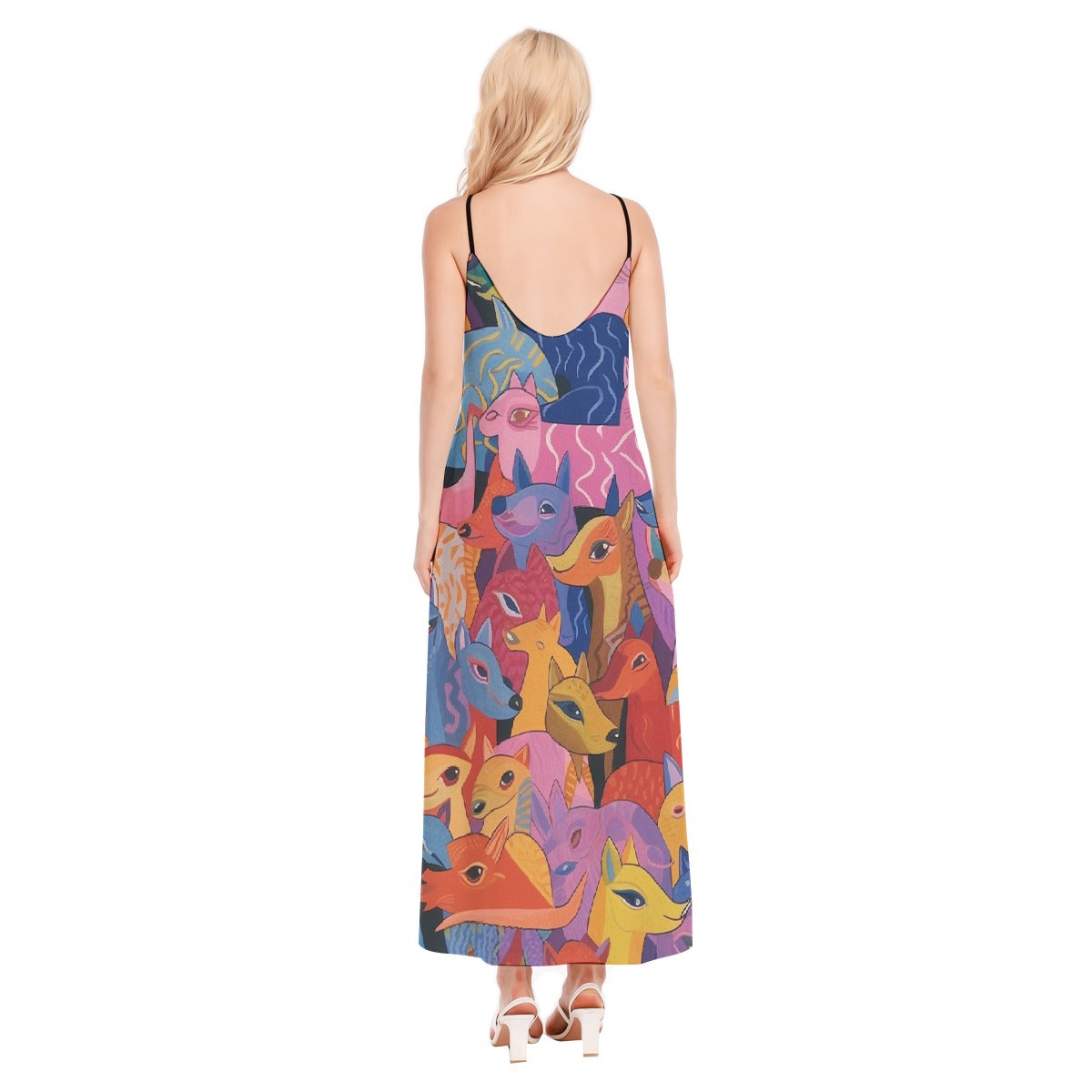 All-Over Print Women's Sling Dress