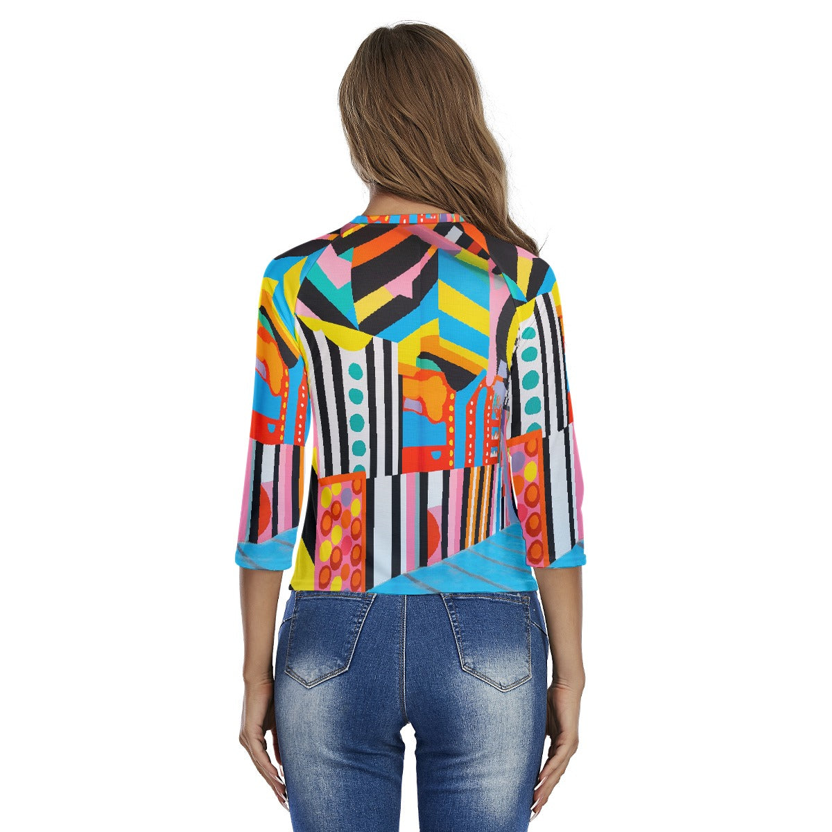 All-Over Print Women's Raglan Sleeves T-shirts