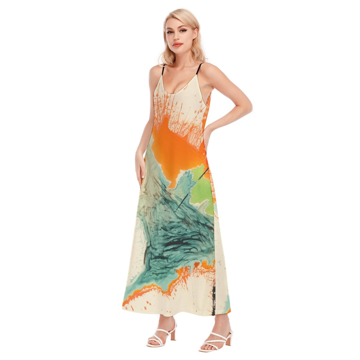All-Over Print Women's Sling Dress