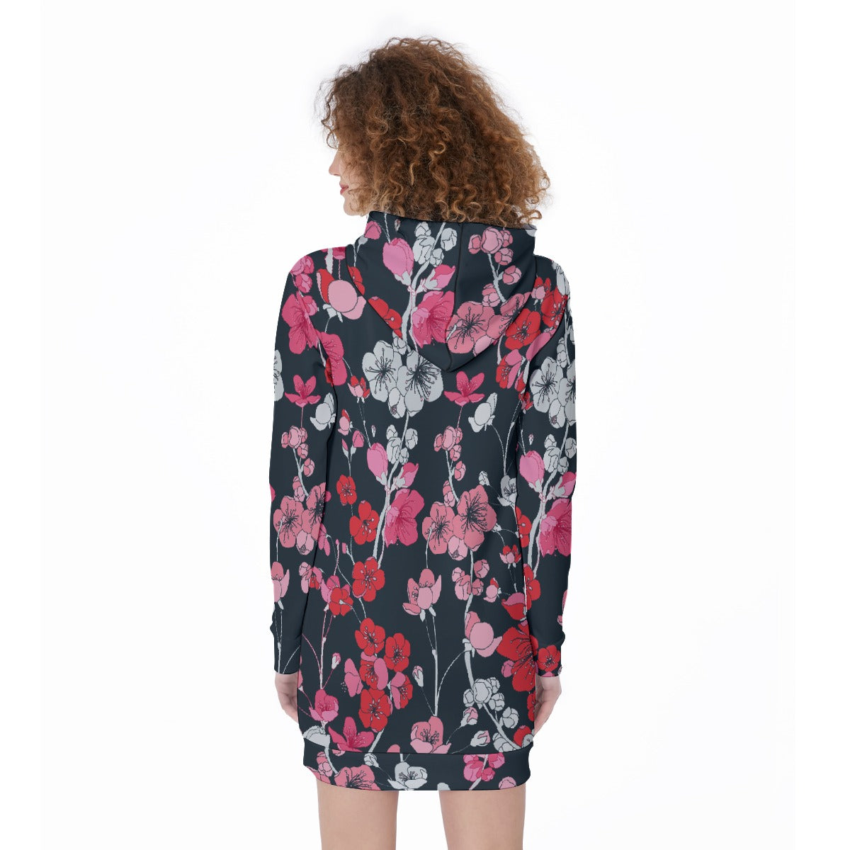 All-Over Print Women's Long Hoodie