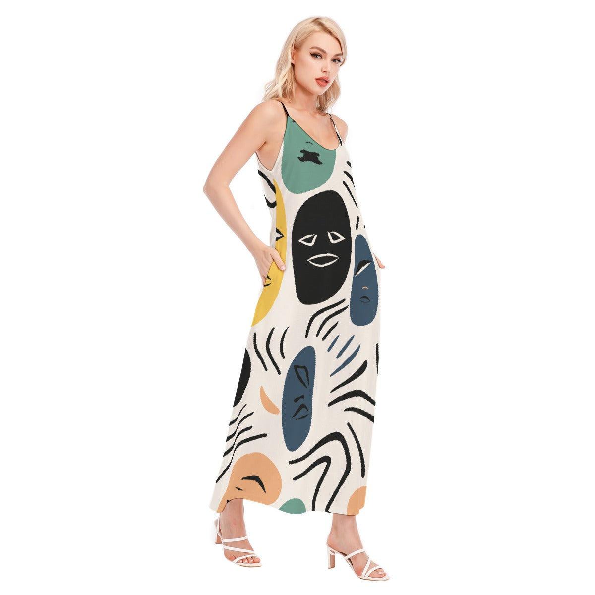 All-Over Print Women's Sling Dress