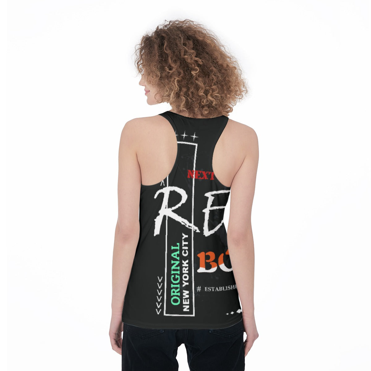 All-Over Print Women's Racerback Tank Top