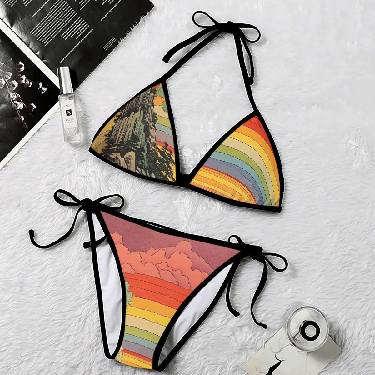All-Over Print Women's Bikini