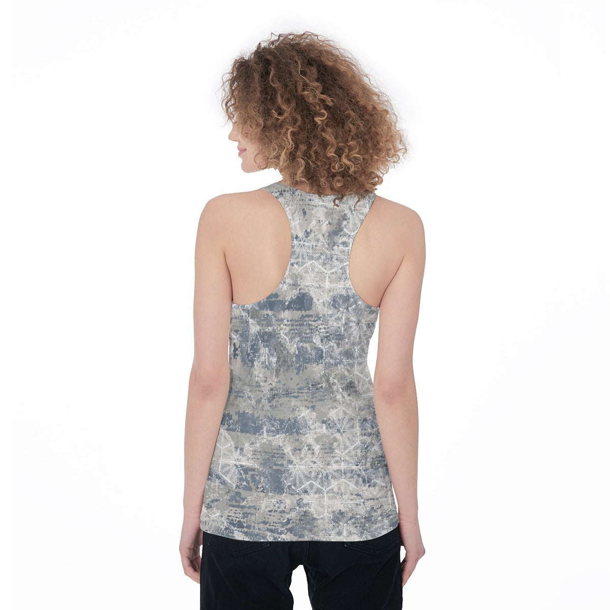 All-Over Print Women's Racerback Tank Top