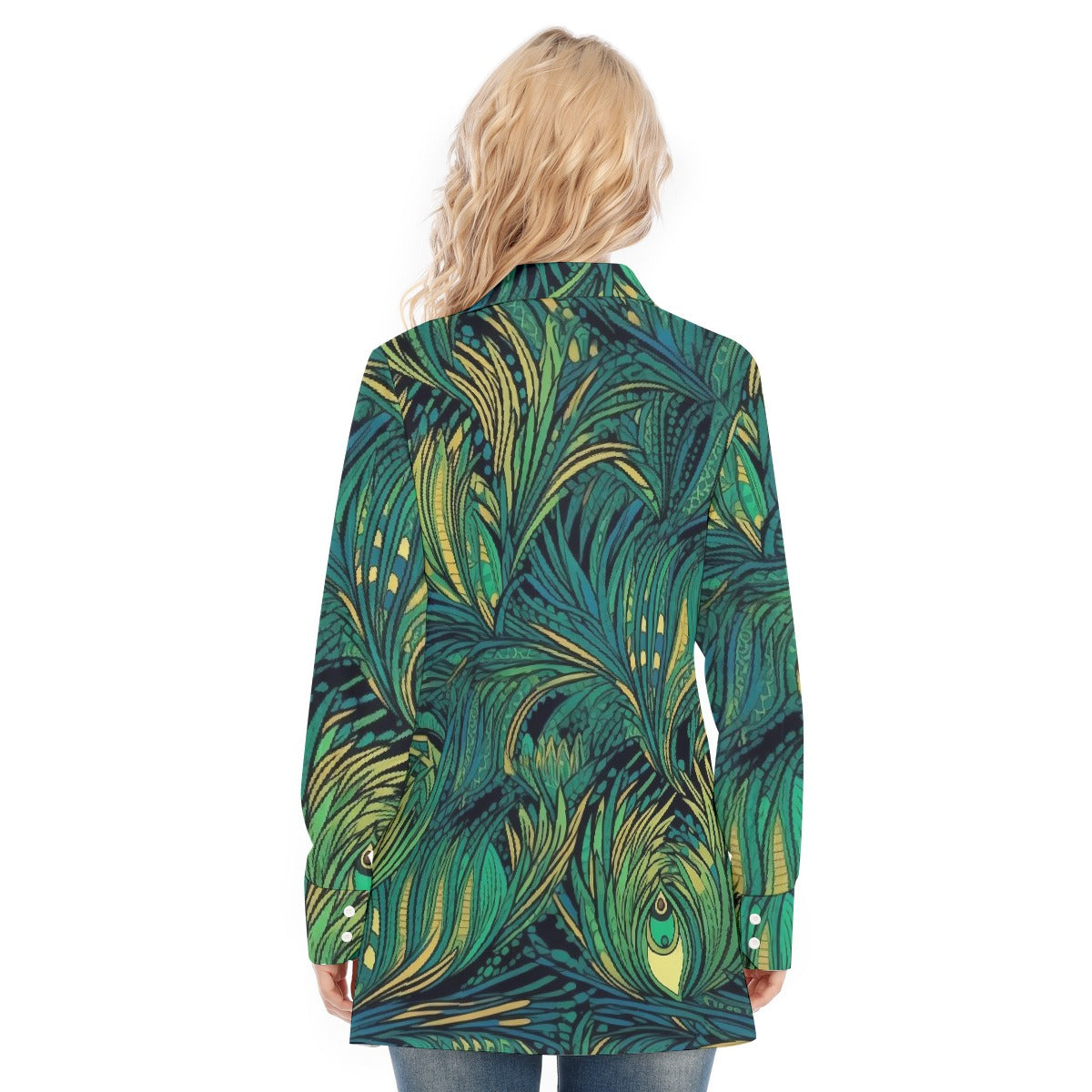 All-Over Print Women's Long Shirt