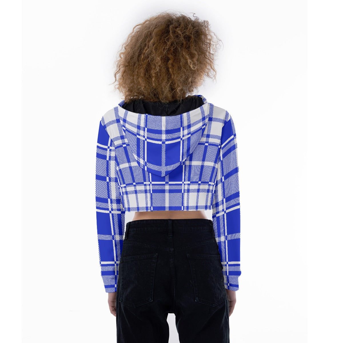 All-Over Print Women's Crop Top Hoodie
