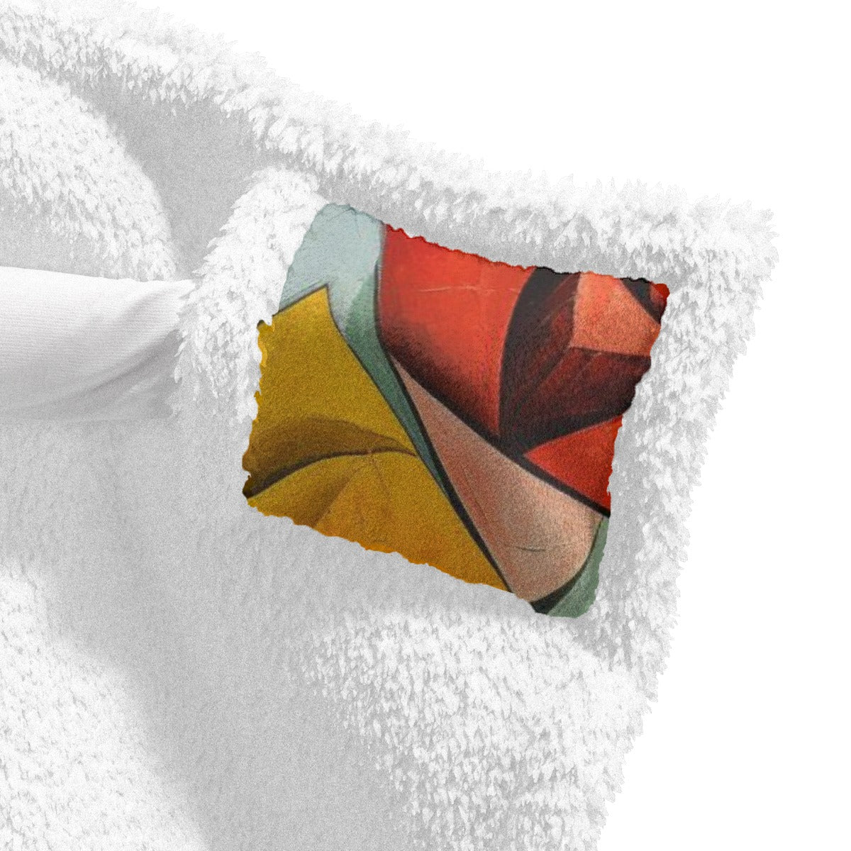 All-Over Print Unisex Wearable Hooded Blanket