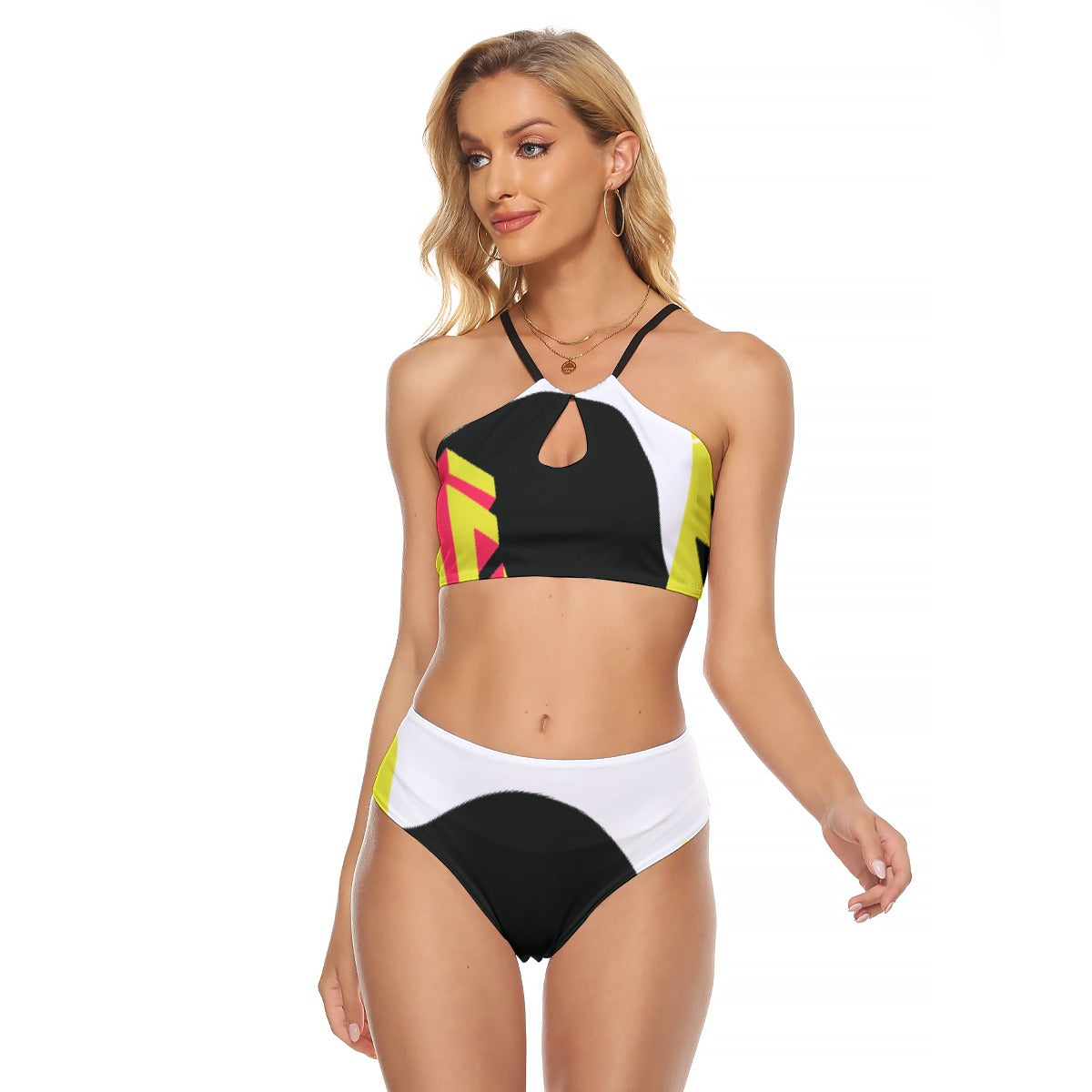 All-Over Print Women's Cami Keyhole One-piece Swimsuit