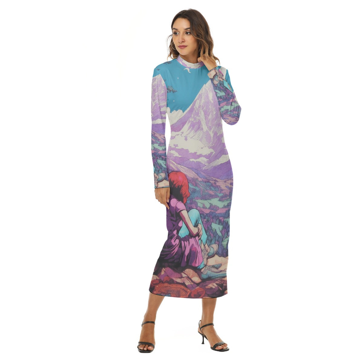 All-Over Print Women's Hip Dress