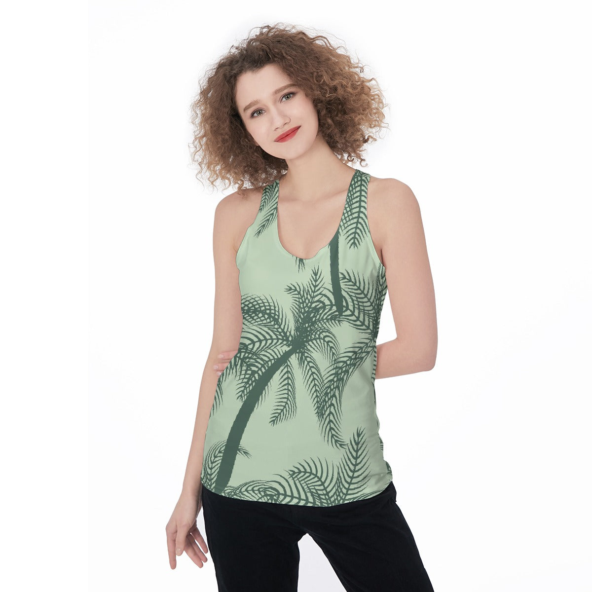 All-Over Print Women's Racerback Tank Top