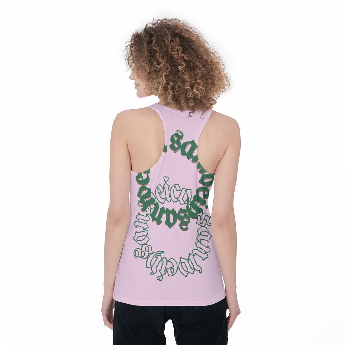 All-Over Print Women's Racerback Tank Top