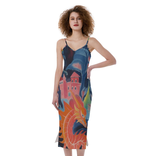 All-Over Print Women's Cami Dress