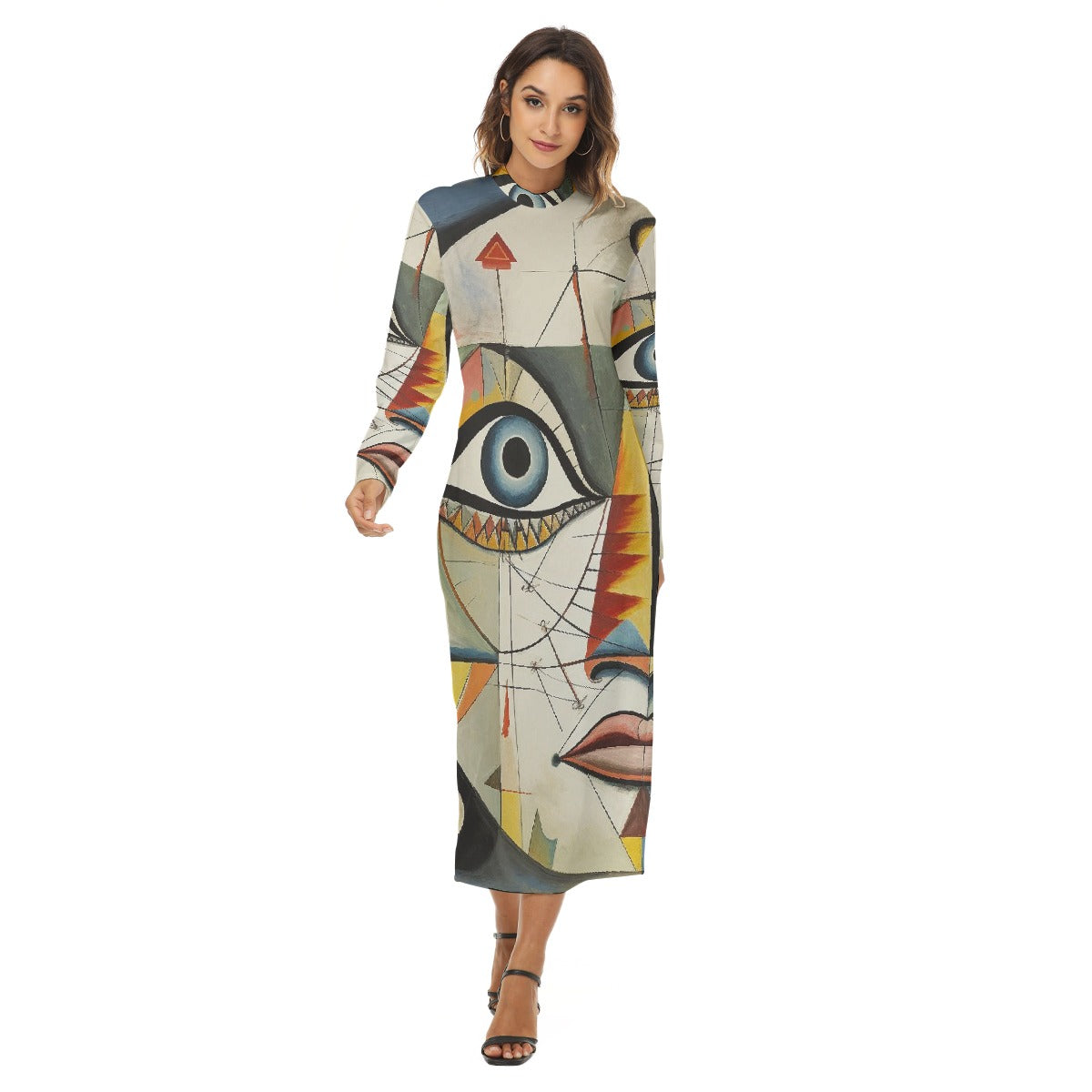 All-Over Print Women's Hip Dress