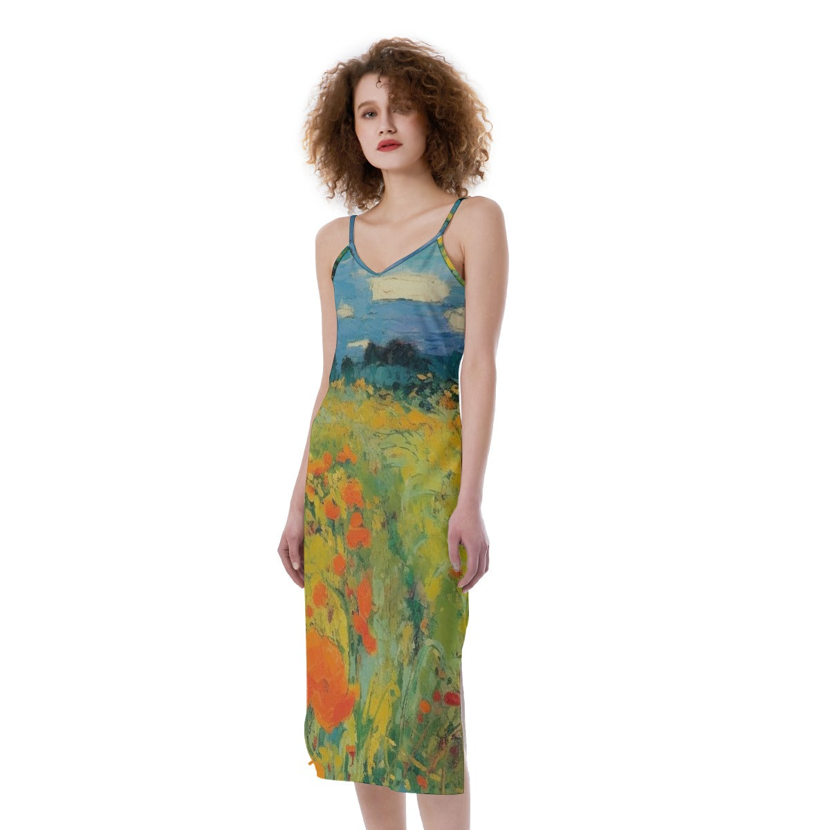 All-Over Print Women's Cami Dress