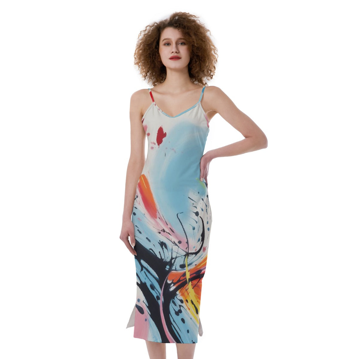 All-Over Print Women's Cami Dress