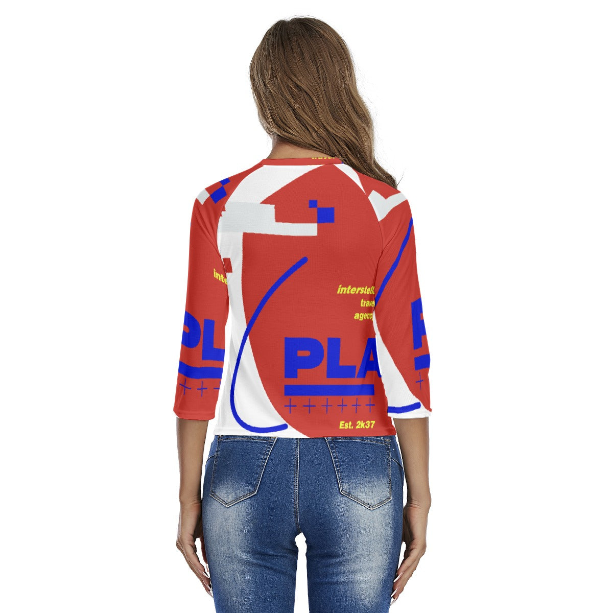 All-Over Print Women's Raglan Sleeves T-shirts