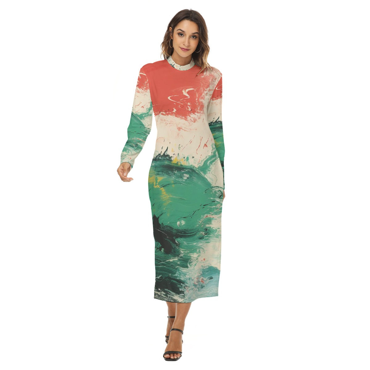 All-Over Print Women's Hip Dress