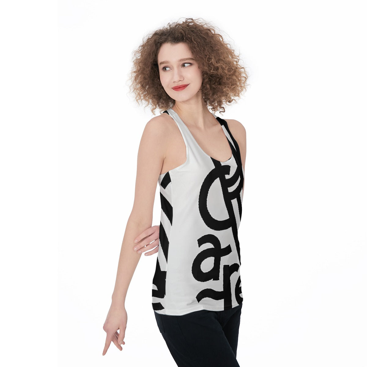 All-Over Print Women's Racerback Tank Top