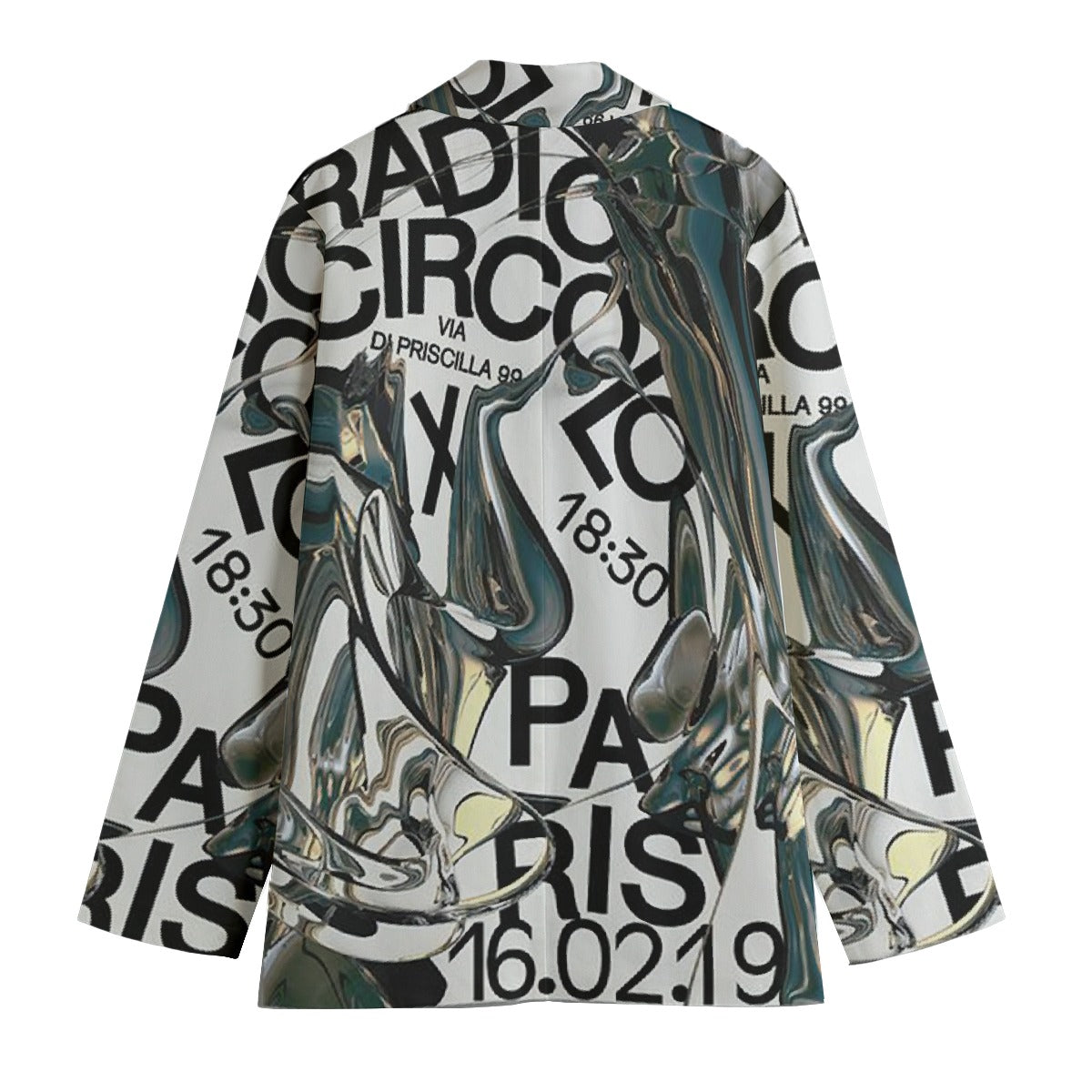 All-Over Print Women's Leisure Blazer