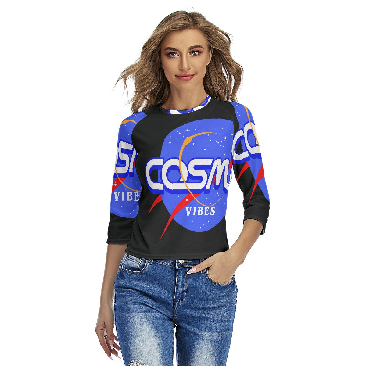 All-Over Print Women's Raglan Sleeves T-shirts