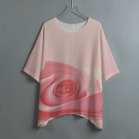 All-Over Print Women's Bat Sleeve Shirt