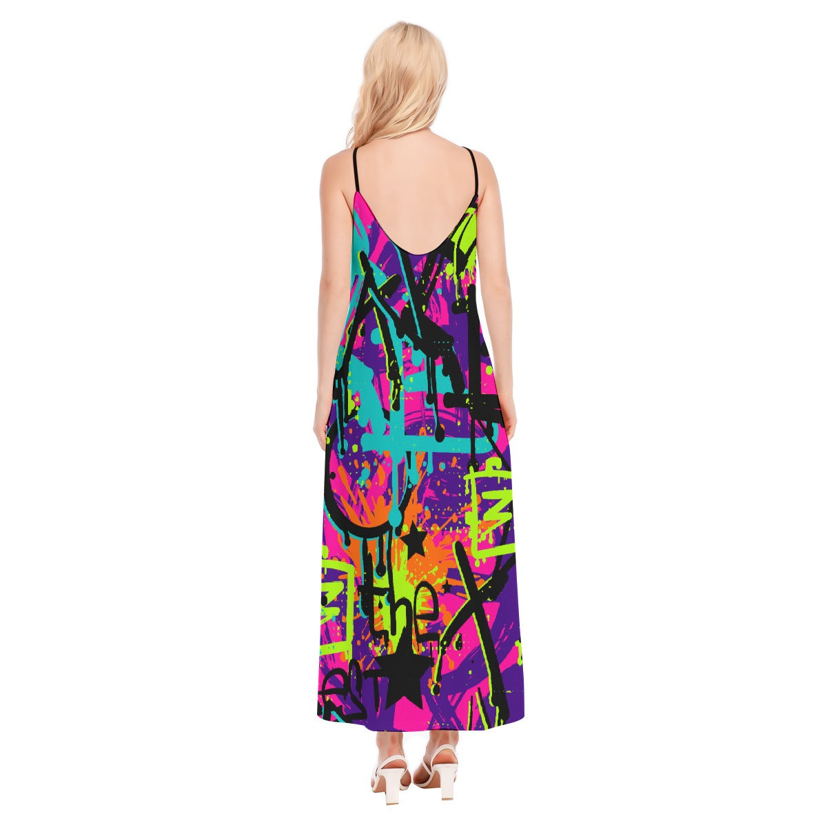 All-Over Print Women's Sling Dress