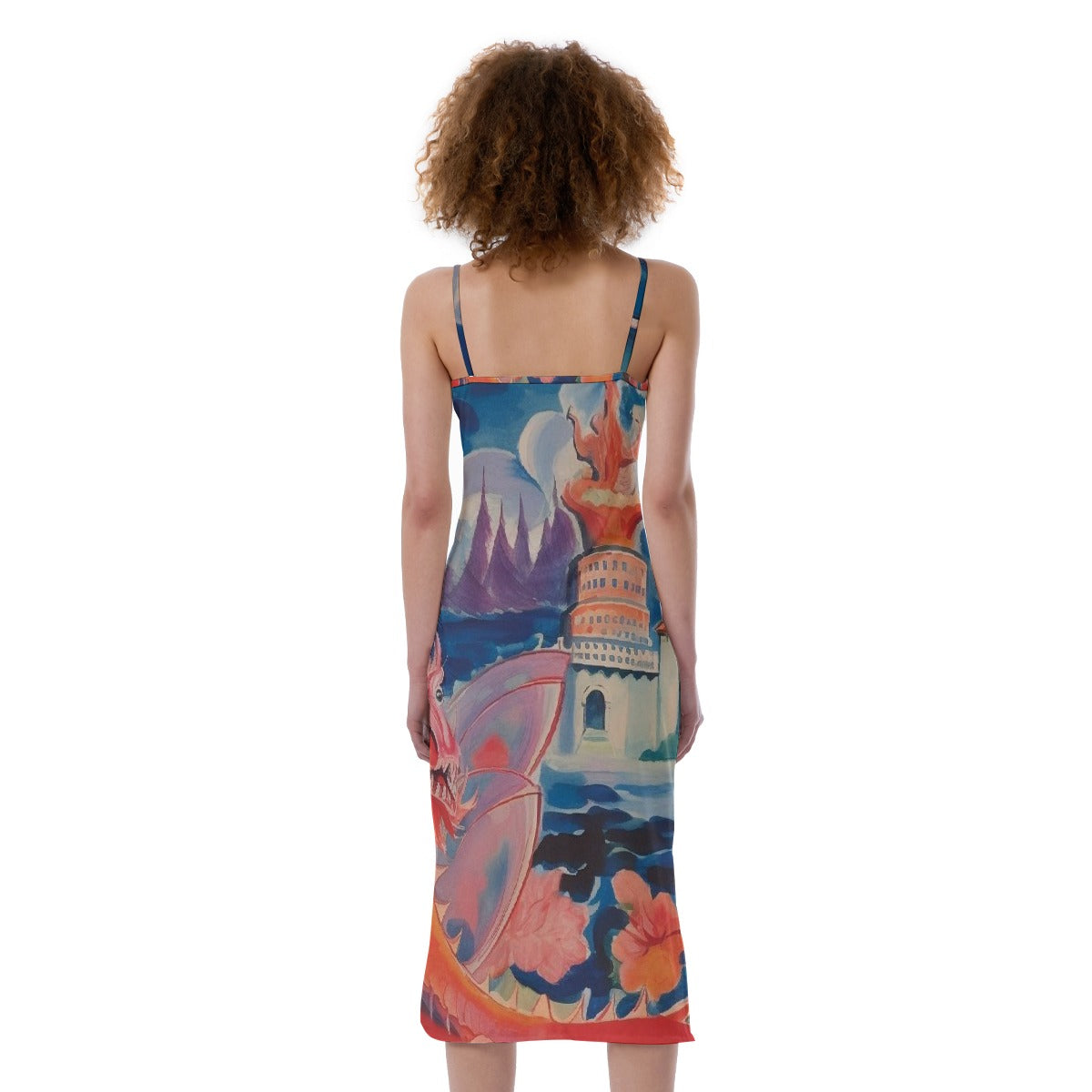 All-Over Print Women's Cami Dress