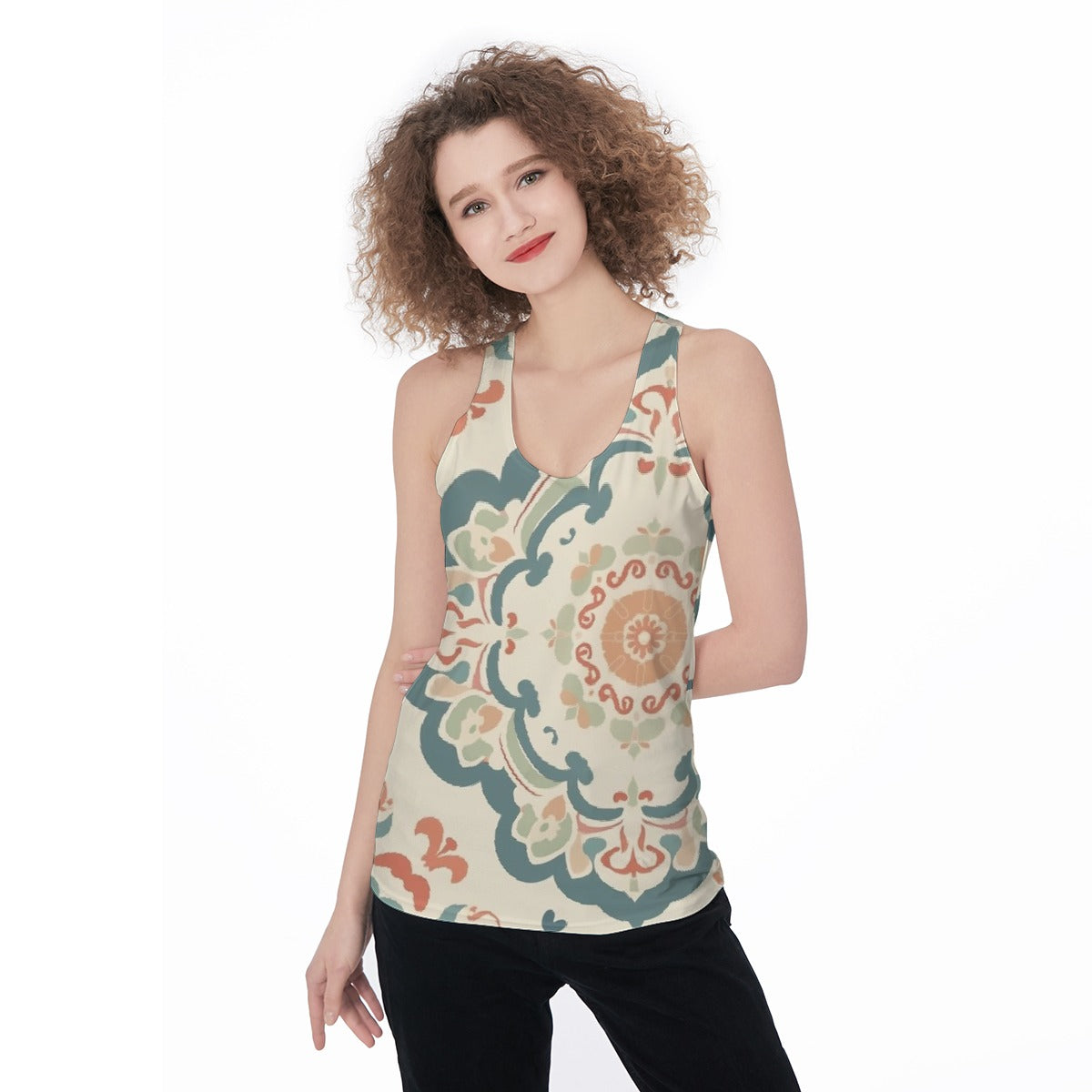 All-Over Print Women's Racerback Tank Top