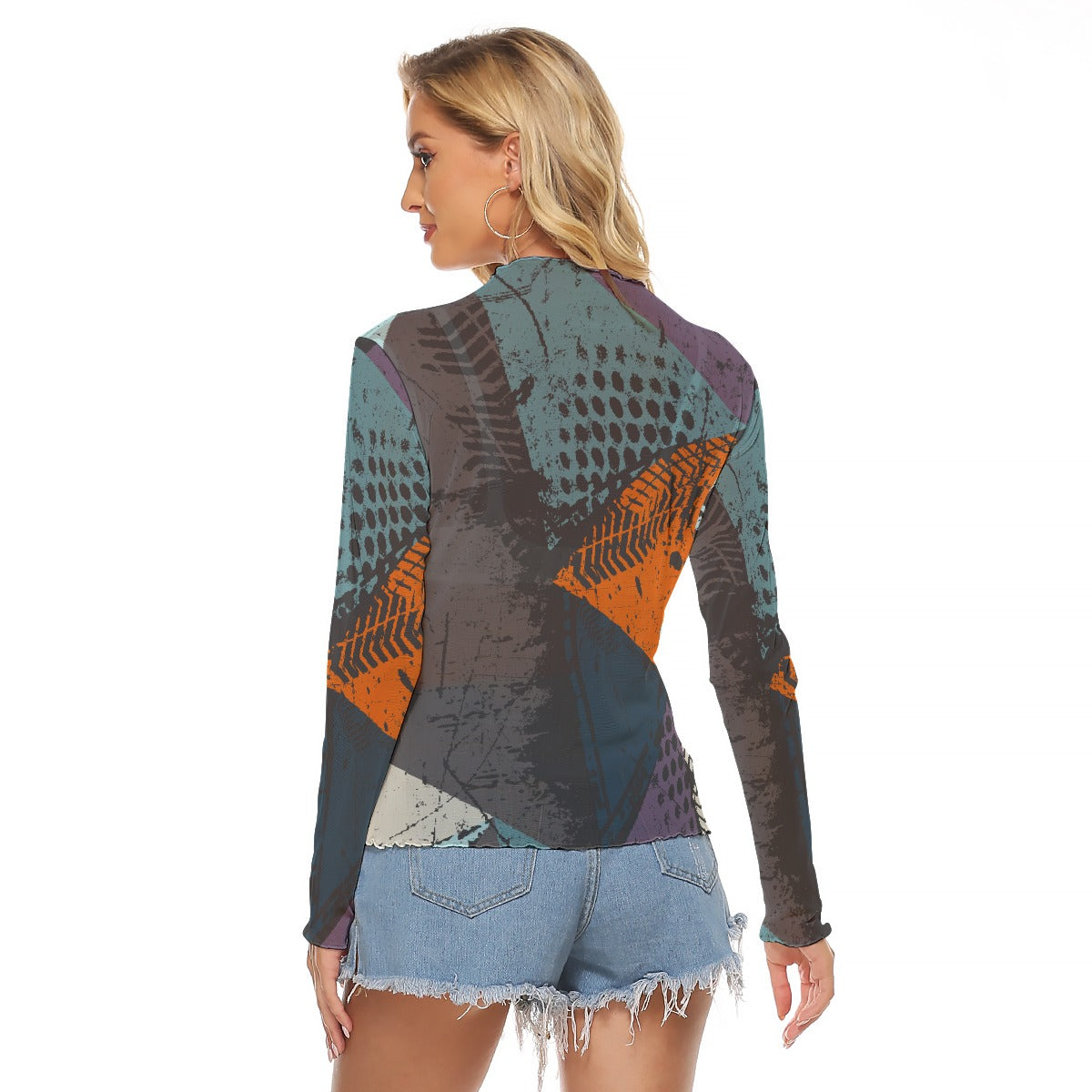 All-Over Print Women's Mesh T-shirt