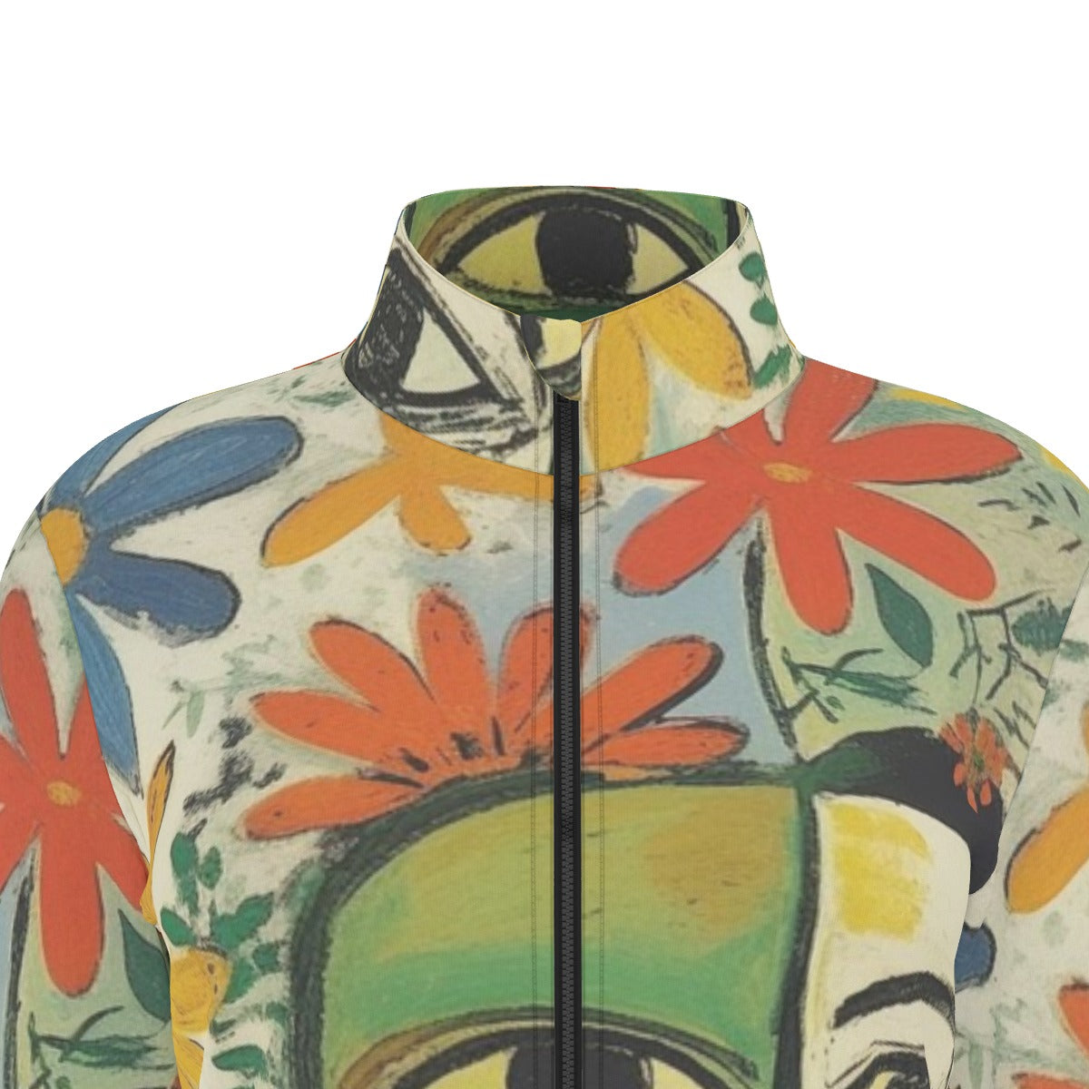 All-Over Print Women's Long Sleeve Thumbhole Jacket