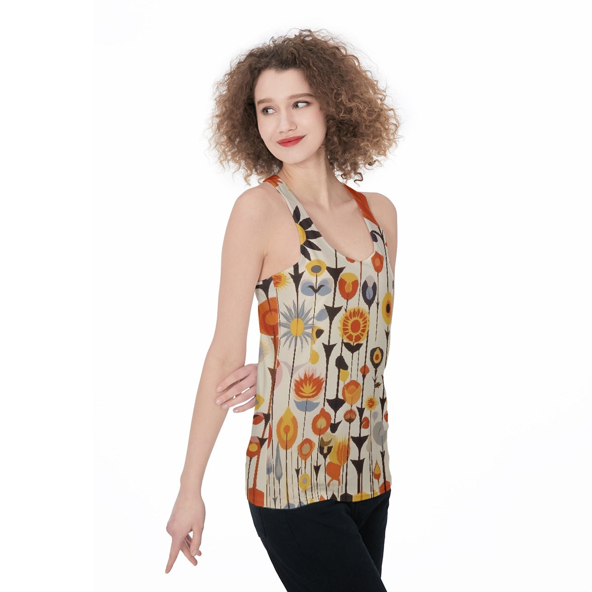All-Over Print Women's Racerback Tank Top