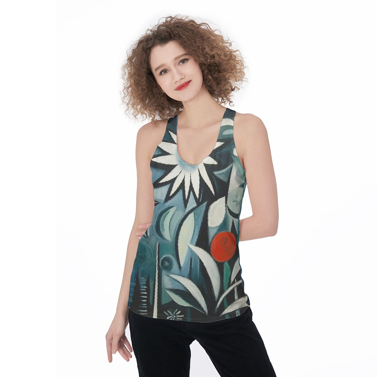 All-Over Print Women's Racerback Tank Top
