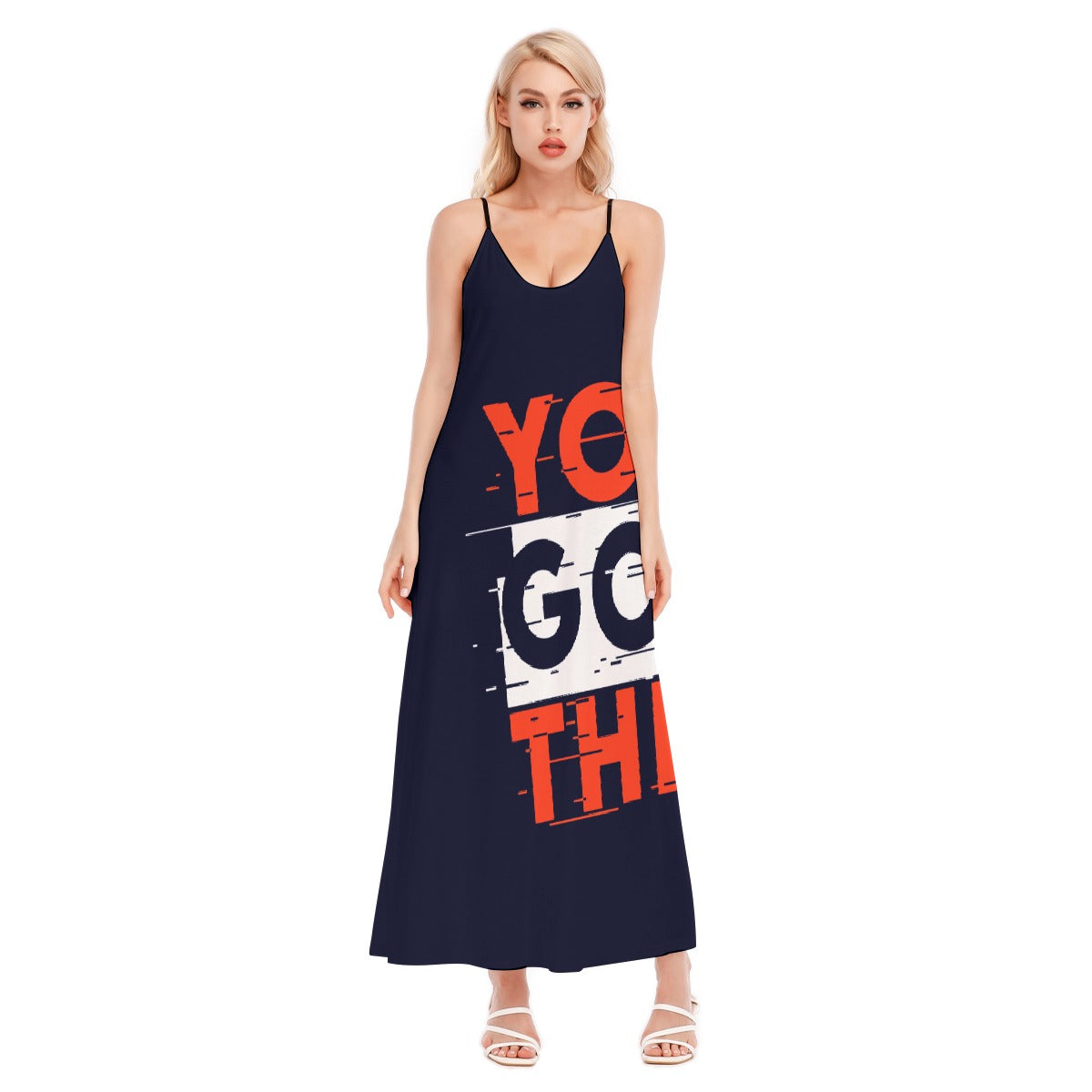 All-Over Print Women's Sling Dress
