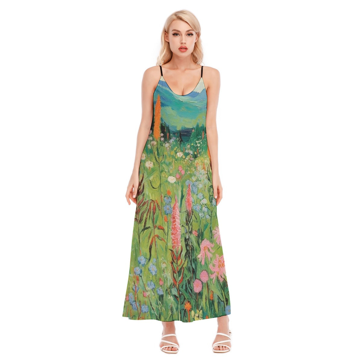 All-Over Print Women's Sling Dress